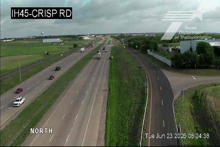 Live snapshot from IH45 @ Crisp Rd