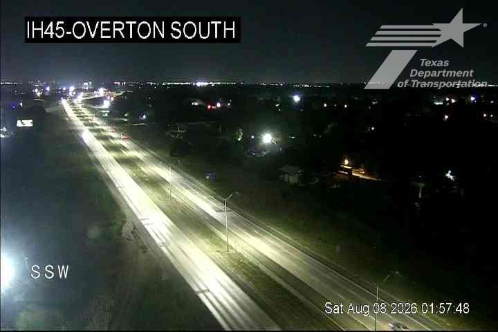 Live snapshot from IH45 @ Overton South