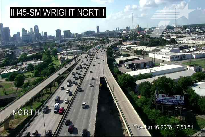 Live snapshot from IH45 @ SM Wright North
