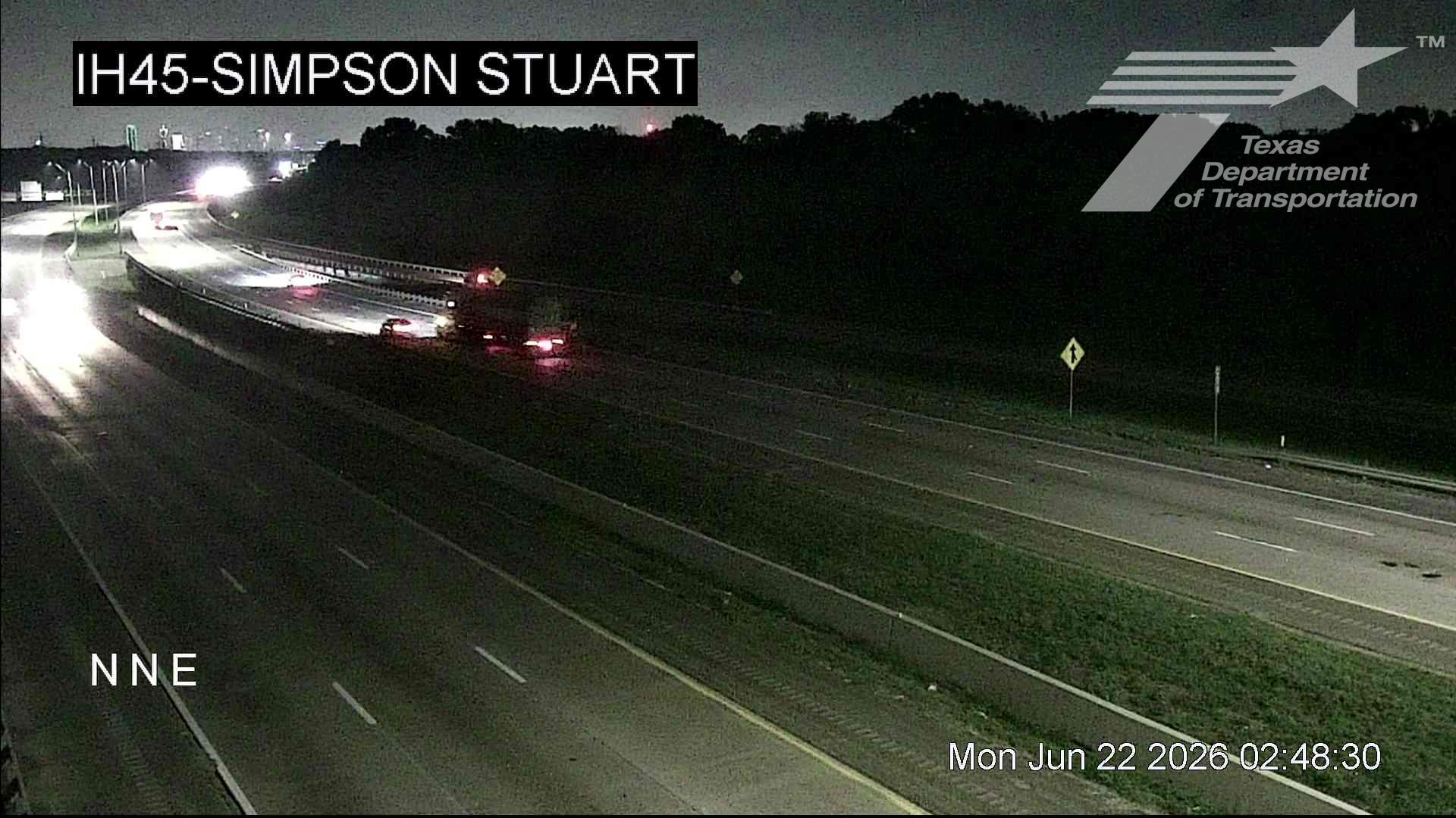 Live snapshot from IH45 @ Simpson Stuart