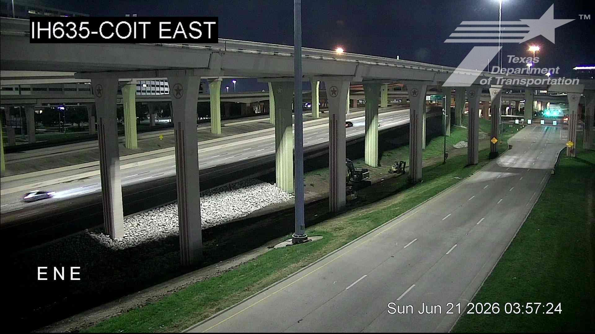Live snapshot from IH635 @ Coit East