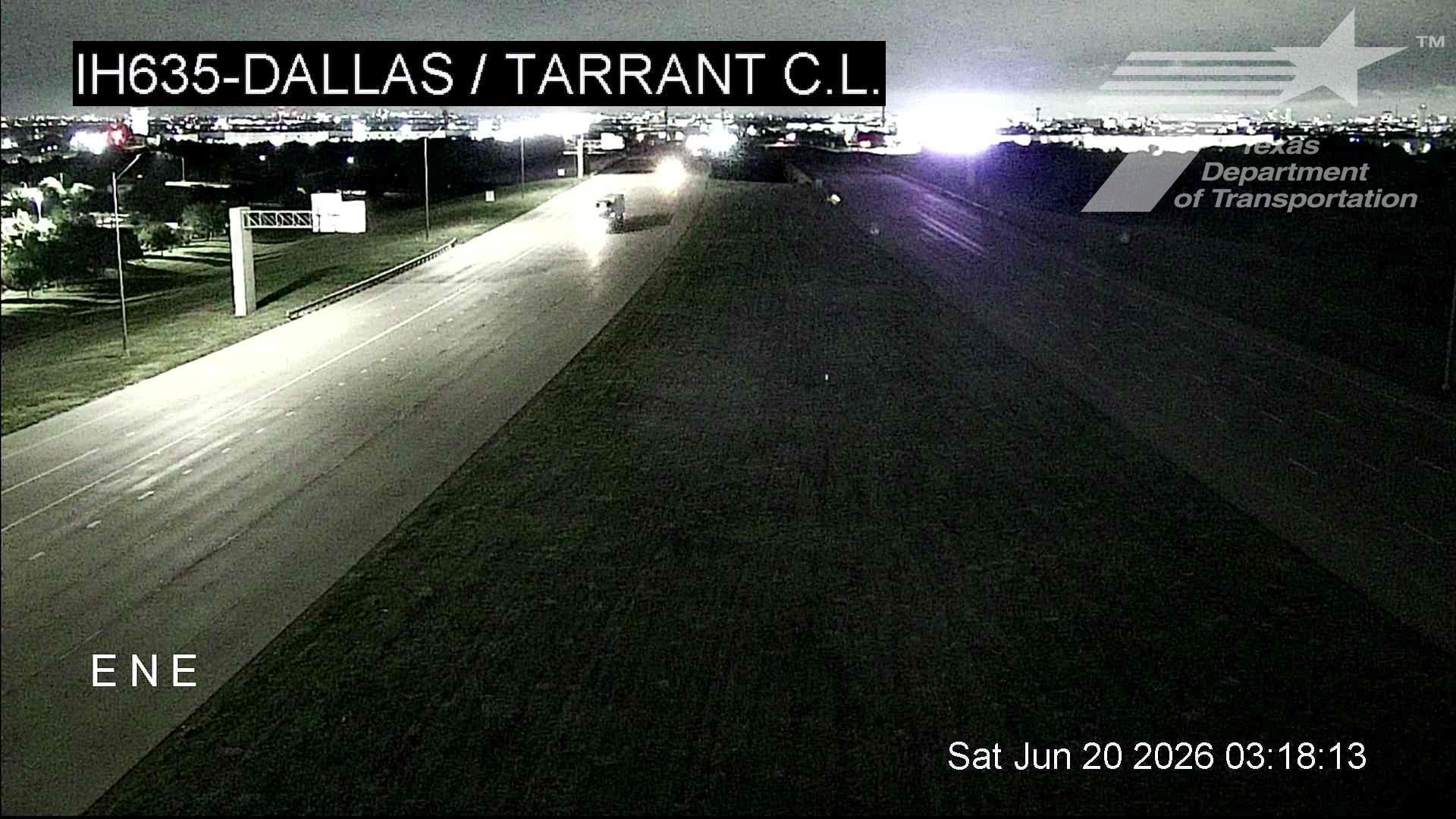 Live snapshot from IH635 @ Dallas-Tarrant CL