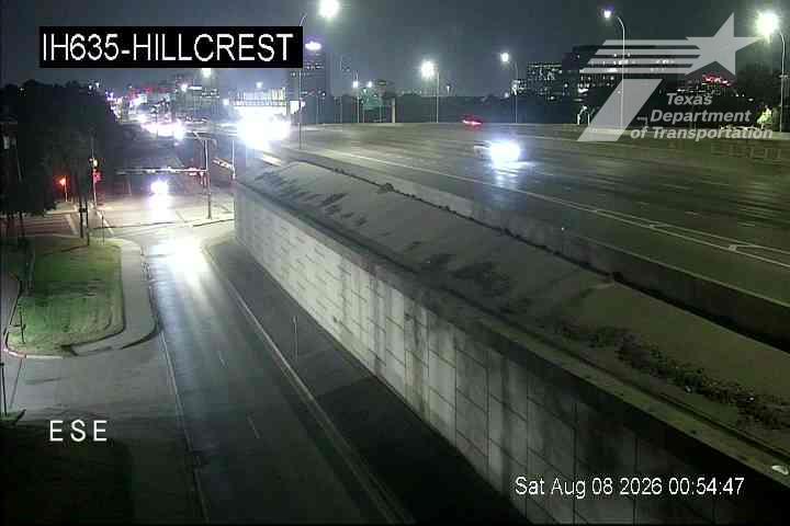 Live snapshot from IH635 @ Hillcrest