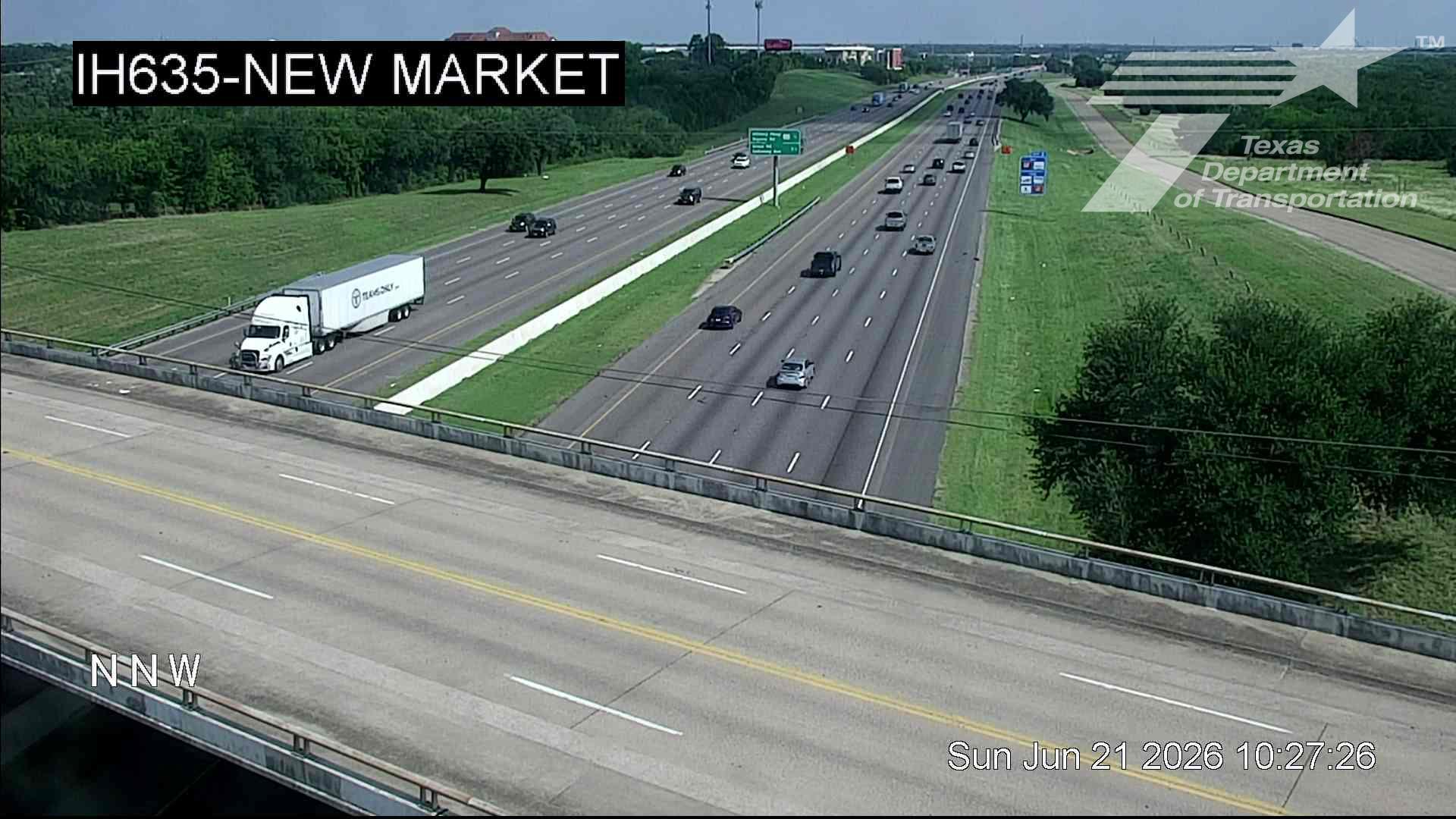 Live snapshot from IH635 @ New Market