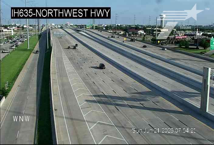 Live snapshot from IH635 @ Northwest Hwy