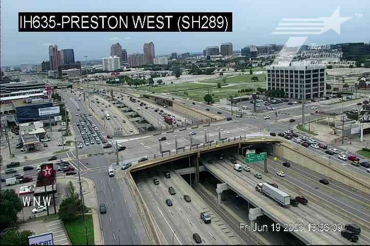 Live snapshot from IH635 @ Preston West