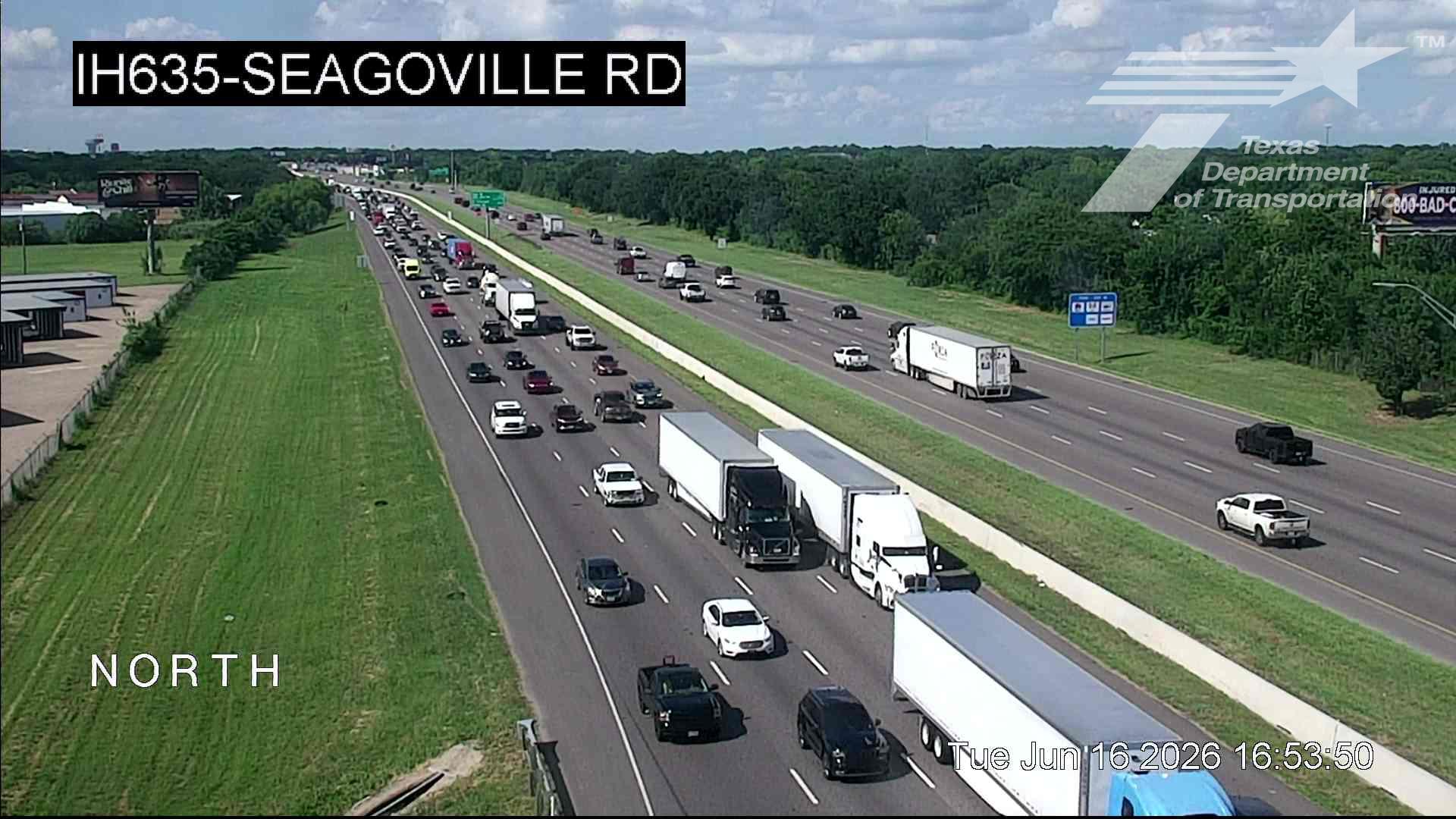Live snapshot from IH635 @ Seagoville Rd
