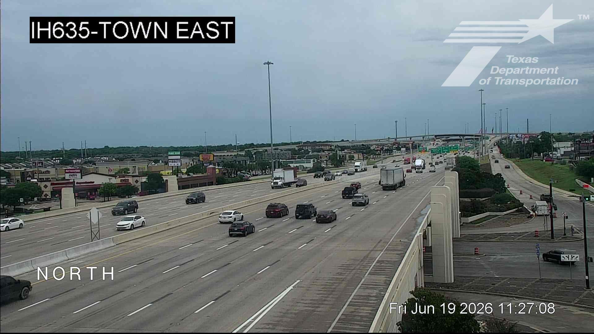Live snapshot from IH635 @ Town East