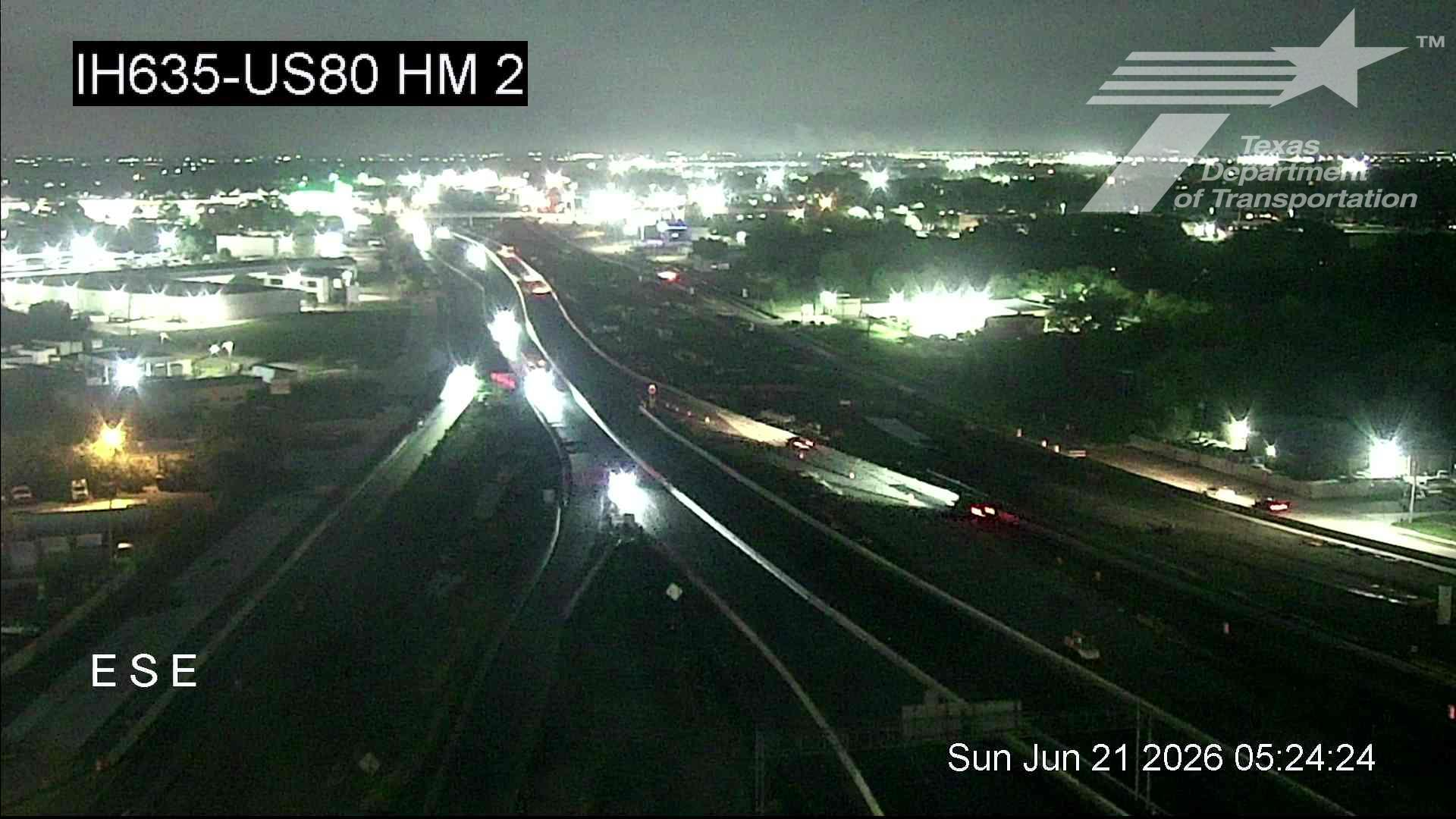 Live snapshot from IH635 @ US80 HM 2