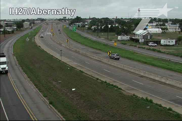 Live snapshot from IH27 in Abernathy
