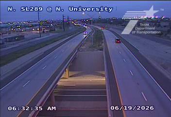 Live snapshot from N Loop 289 @ University