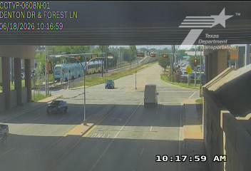 Live snapshot from LBJ Express IH635 @ Denton Dr Underpass