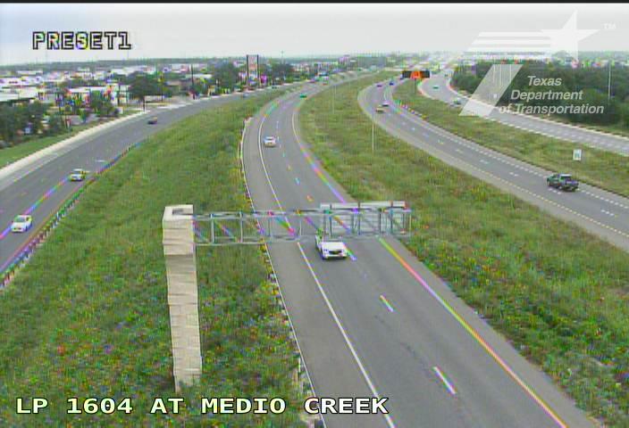Live snapshot from LP 1604 at Medio Creek