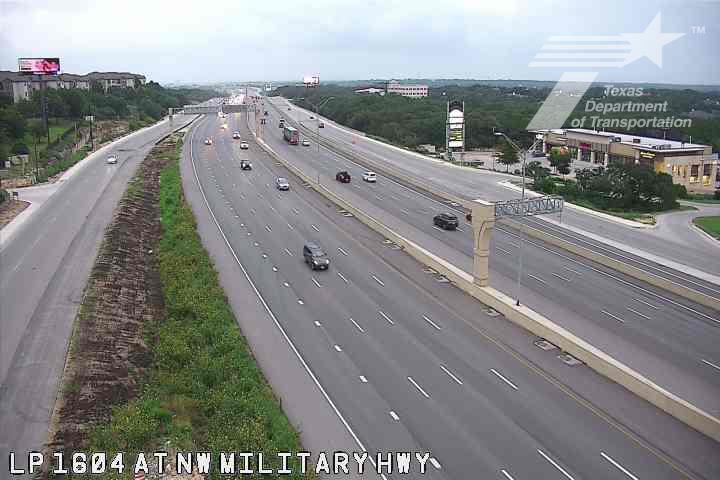 Live snapshot from LP 1604 at NW Military Hwy