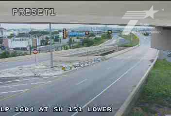 Live snapshot from LP 1604 at SH 151 (Lower Lvl)