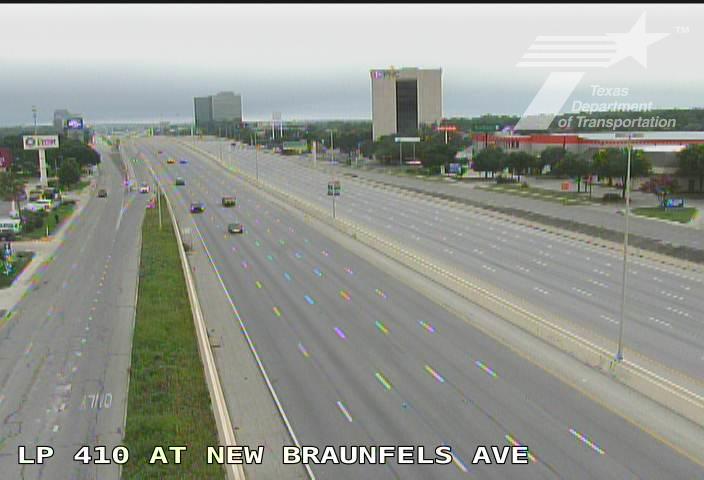 Live snapshot from LP 410 at New Braunfels Ave