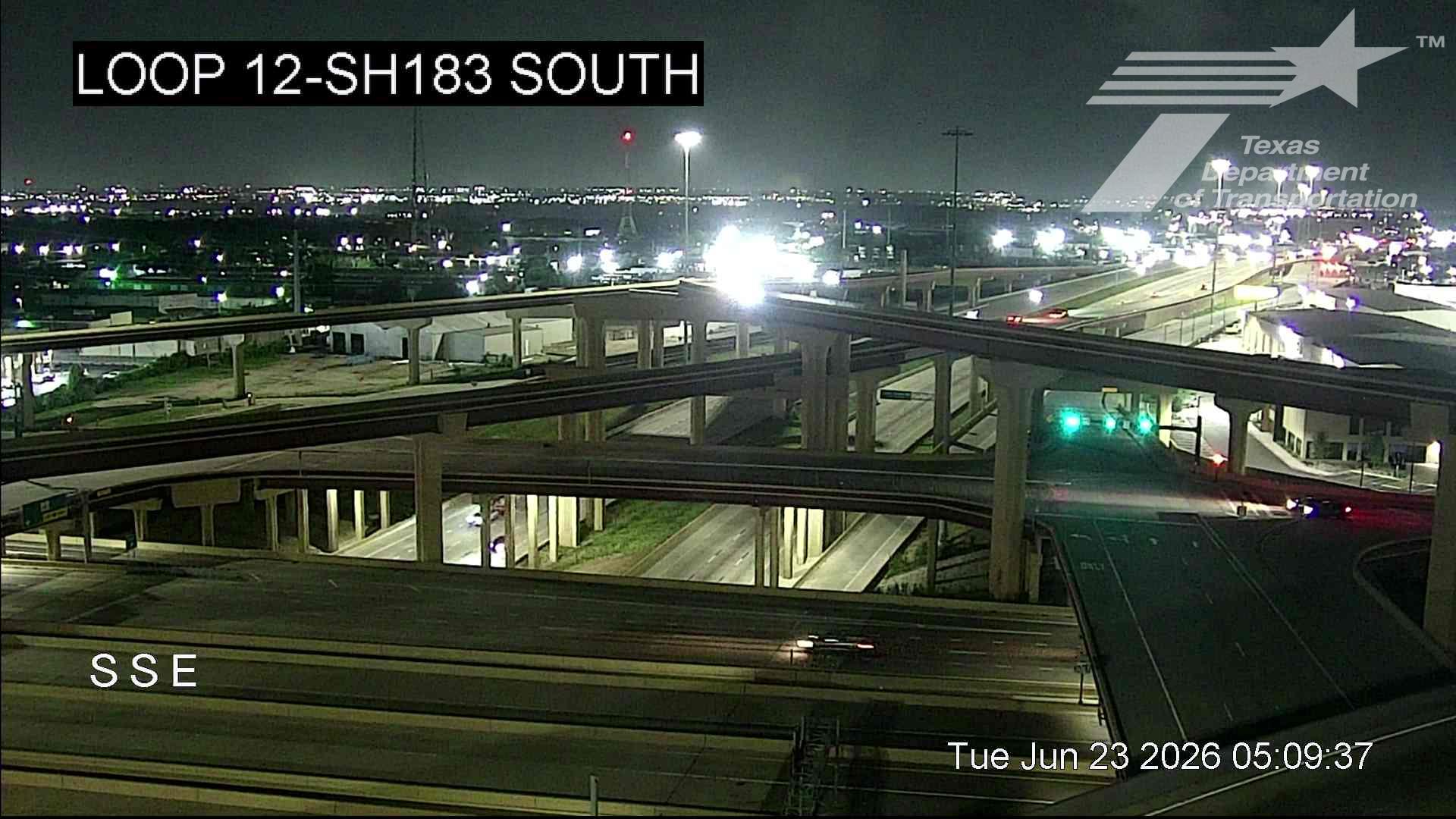 Live snapshot from Loop 12 @ SH 183 South