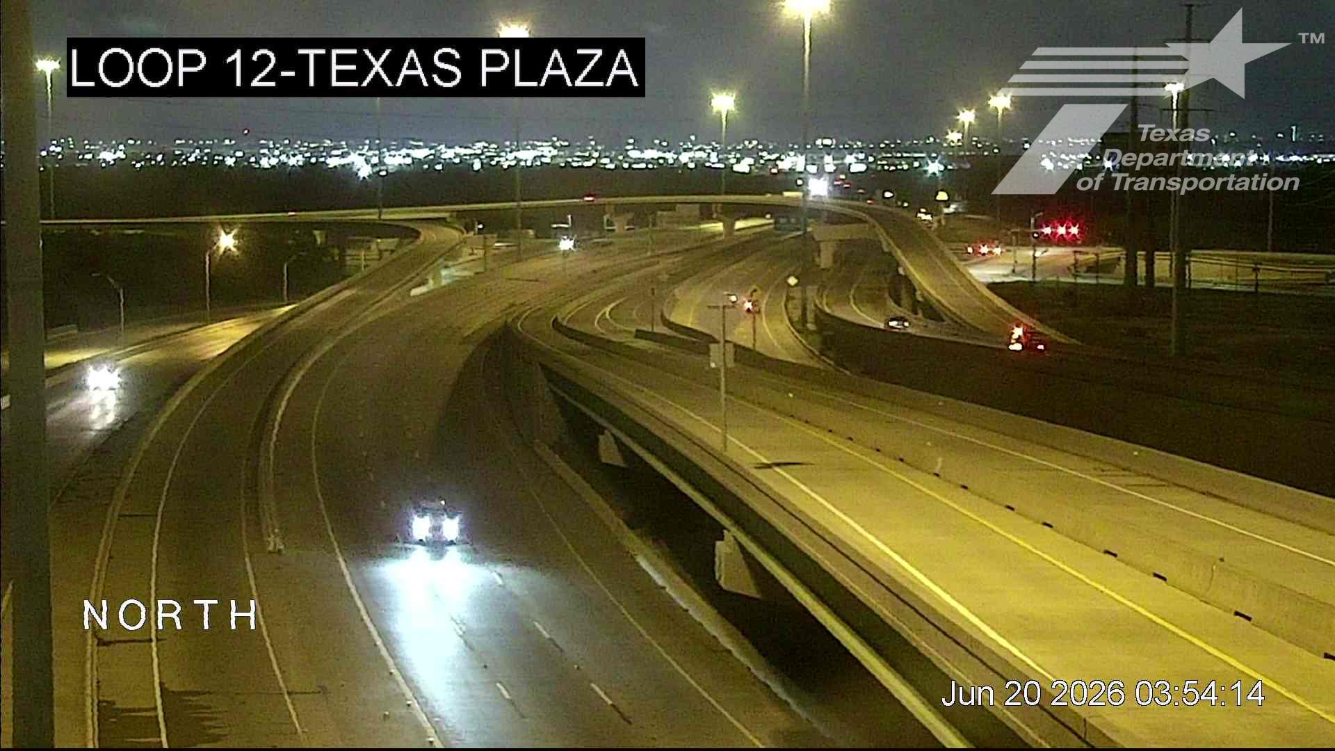 Live snapshot from Loop 12 @ Texas Plaza