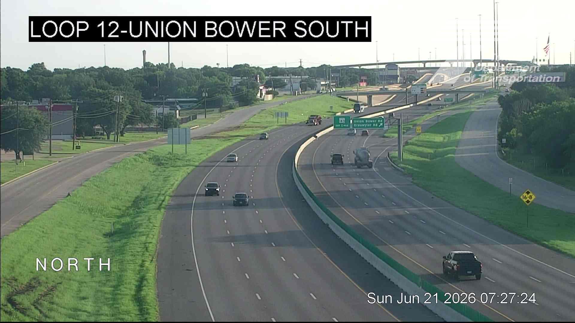 Live snapshot from Loop 12 @ Union Bower South