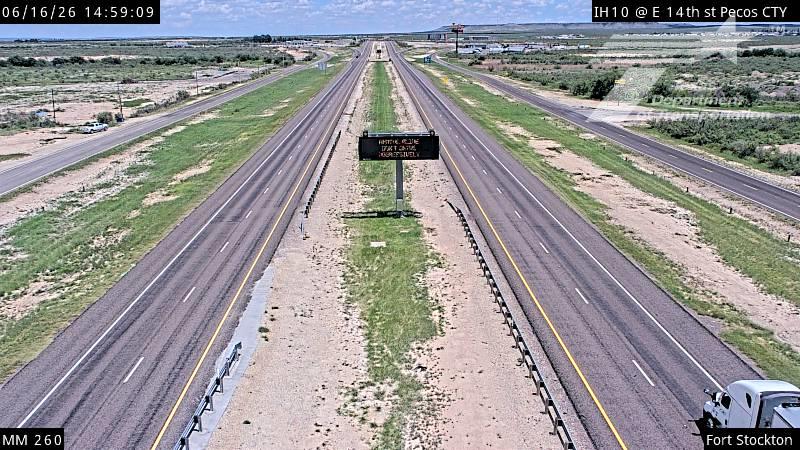 Live snapshot from ODA-IH10 @ E 14th st MM 260 Pecos CTY