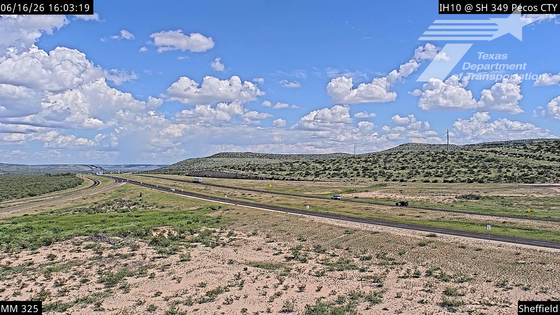 Live snapshot from ODA-IH10 @ SH 349 MM 325 Pecos CTY