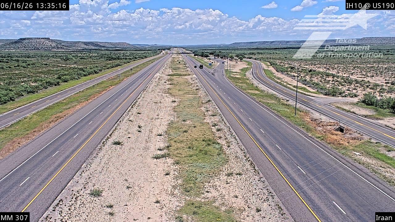 Live snapshot from ODA-IH10 @ US 190 MM 307 Pecos CTY