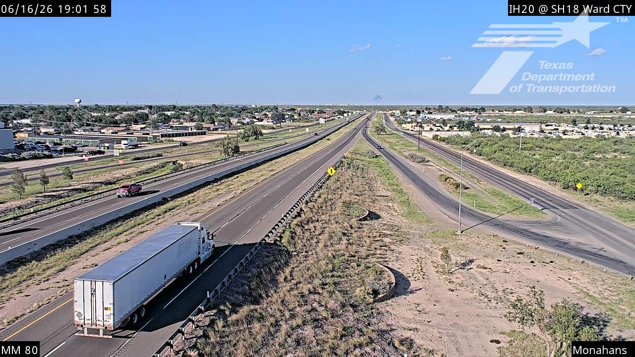 Live snapshot from ODA-IH20 @ SH18 Ward CTY MM 80