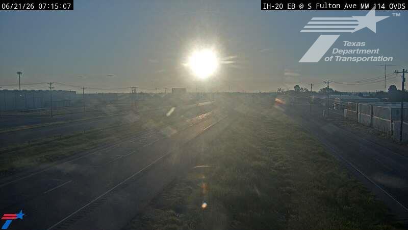 Live snapshot from ODA-IH20 @ South Fulton Ave MM 114 Ector CTY