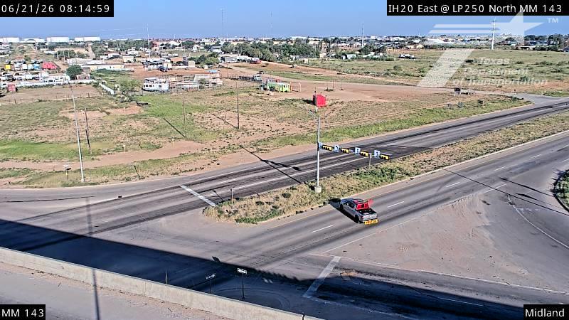 Live snapshot from ODA-IH20 East @ LP250 North MM 143
