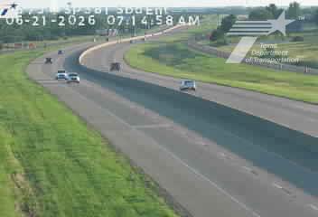 Live snapshot from US 75 @ SP 381 Sbd Entrance PTZ