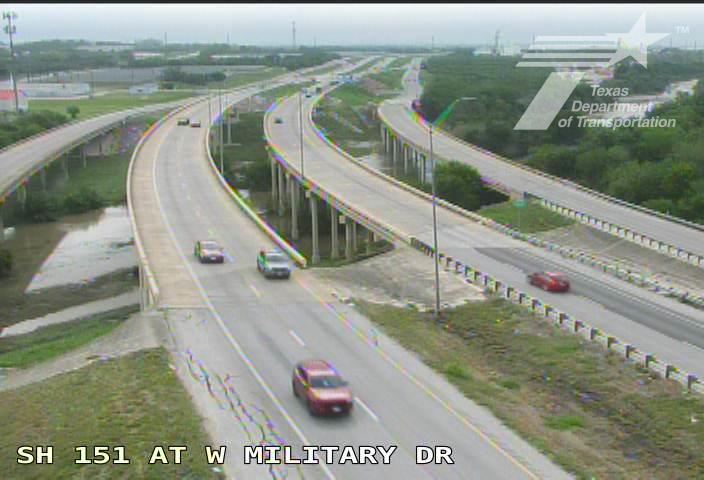 Live snapshot from SH 151 at W Military Dr