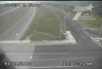 Live snapshot from SH-130 @ Elroy Rd