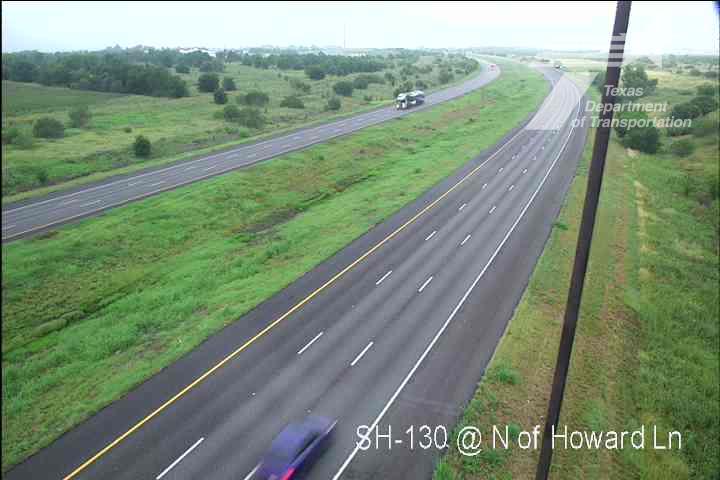 Live snapshot from SH-130 @ N of Howard Ln