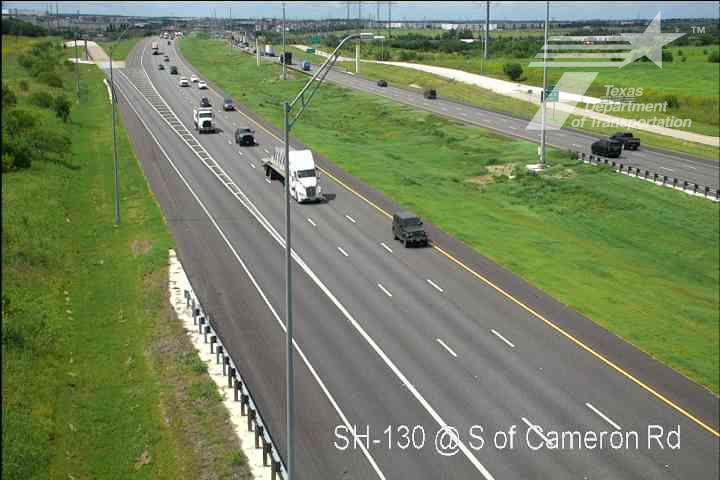 Live snapshot from SH-130 @ S of Cameron Rd