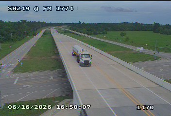 Live snapshot from SH-249 @ FM 1774