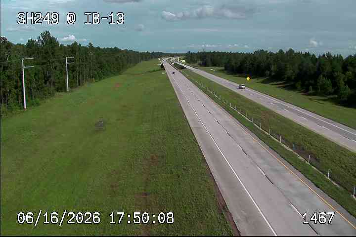 Live snapshot from SH-249 @ IB-13