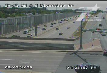 Live snapshot from SH-71 WB @ E Riverside Dr