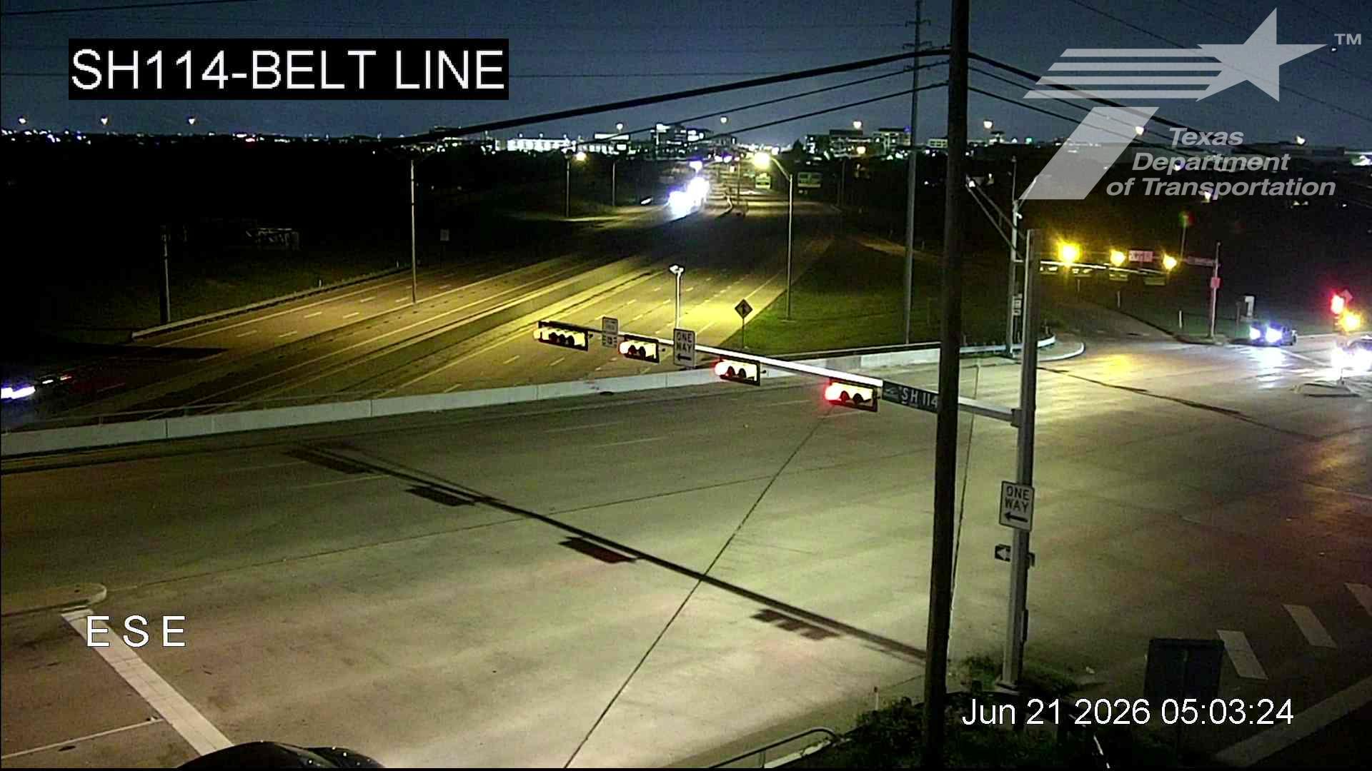 Live snapshot from SH114 @ Belt Line