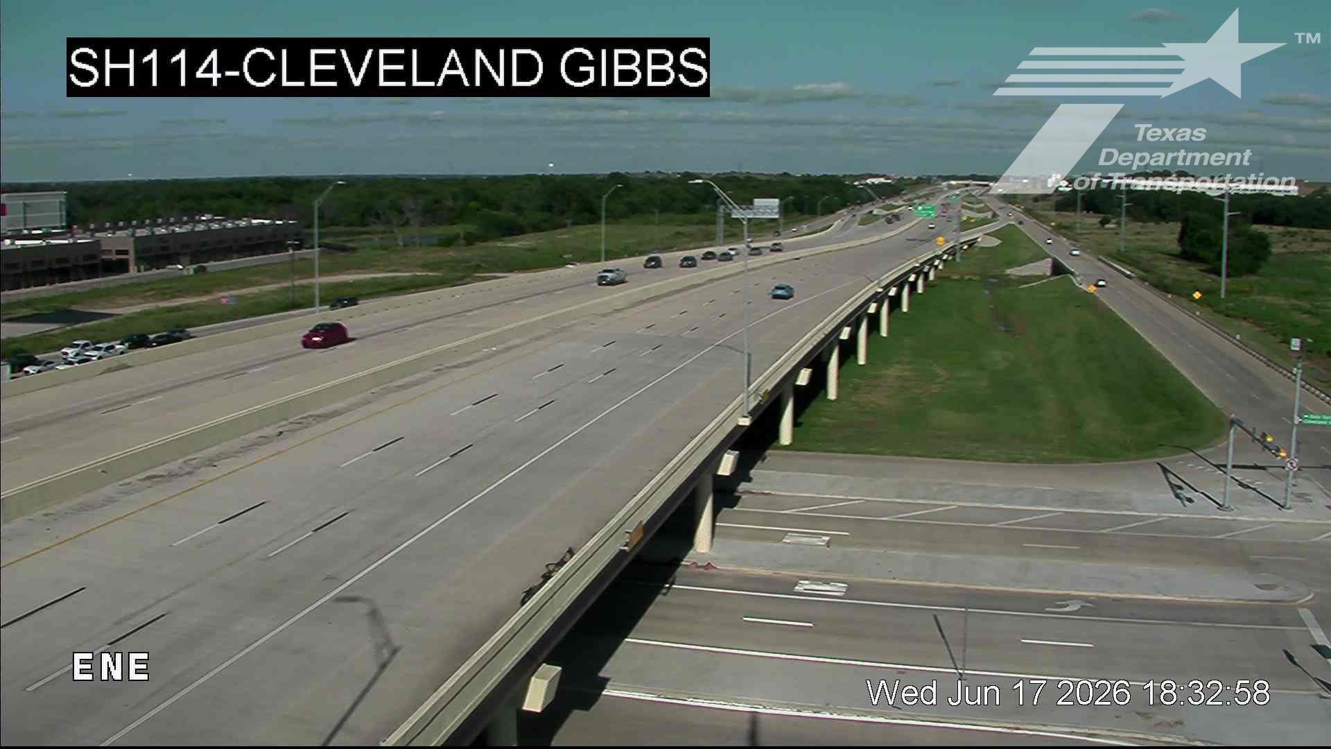 Live snapshot from SH114 @ Cleveland Gibbs