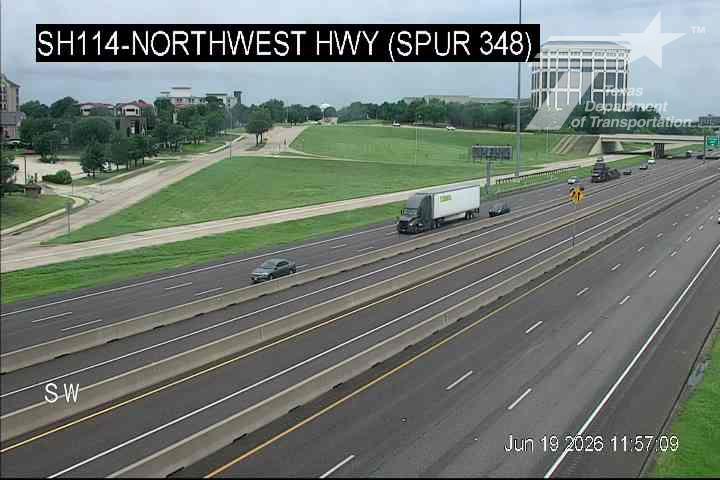Live snapshot from SH114 @ Northwest Hwy (Spur 348)