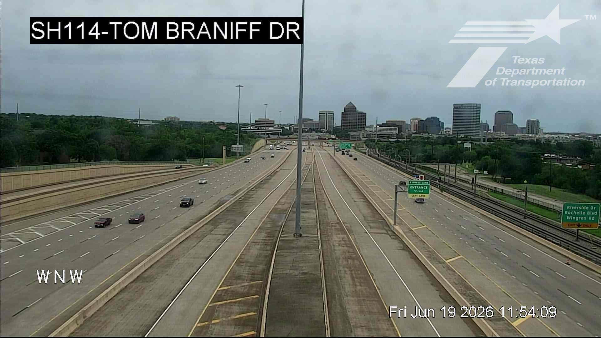 Live snapshot from SH114 @ Tom Braniff Dr
