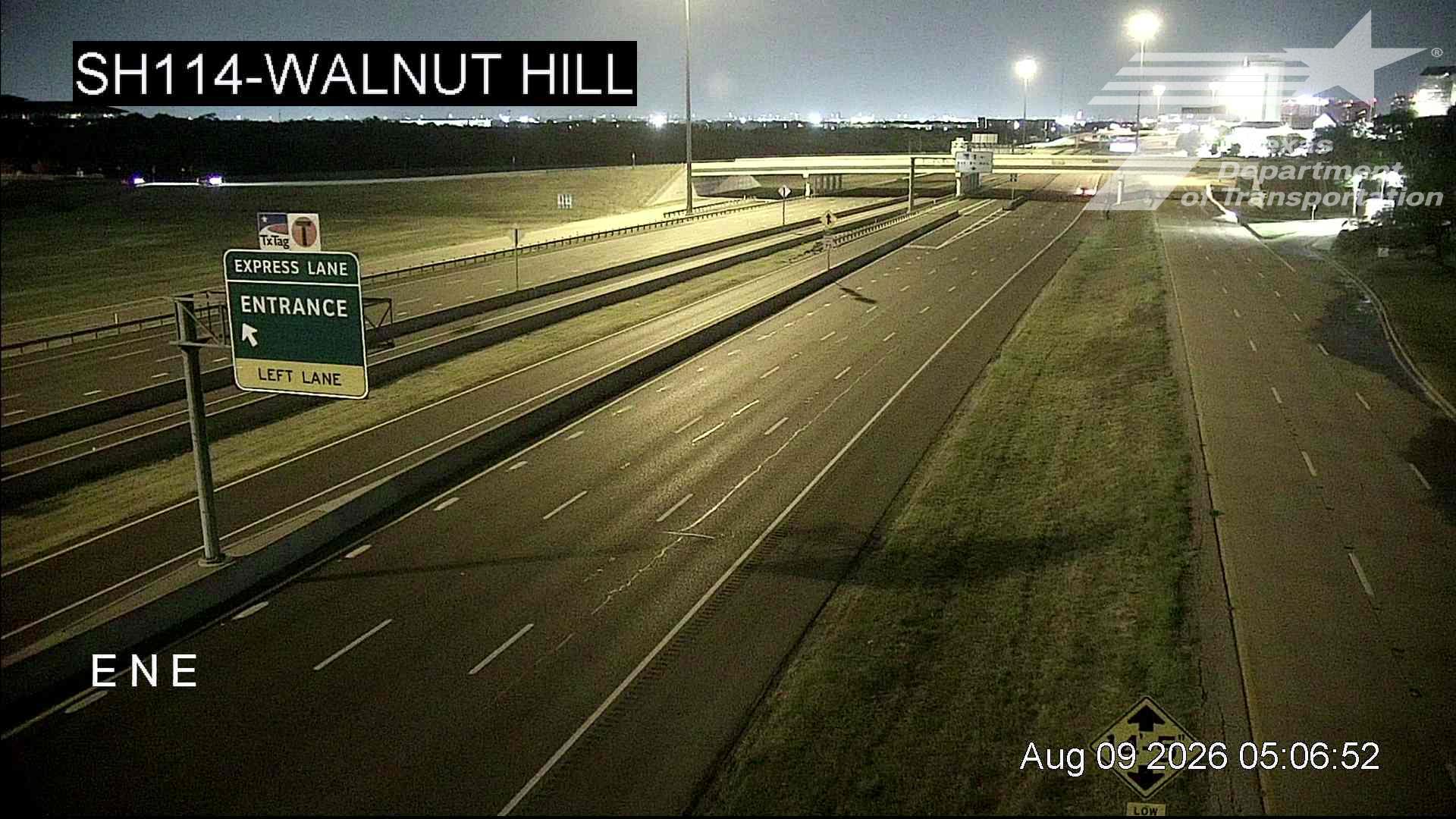 Live snapshot from SH114 @ Walnut Hill