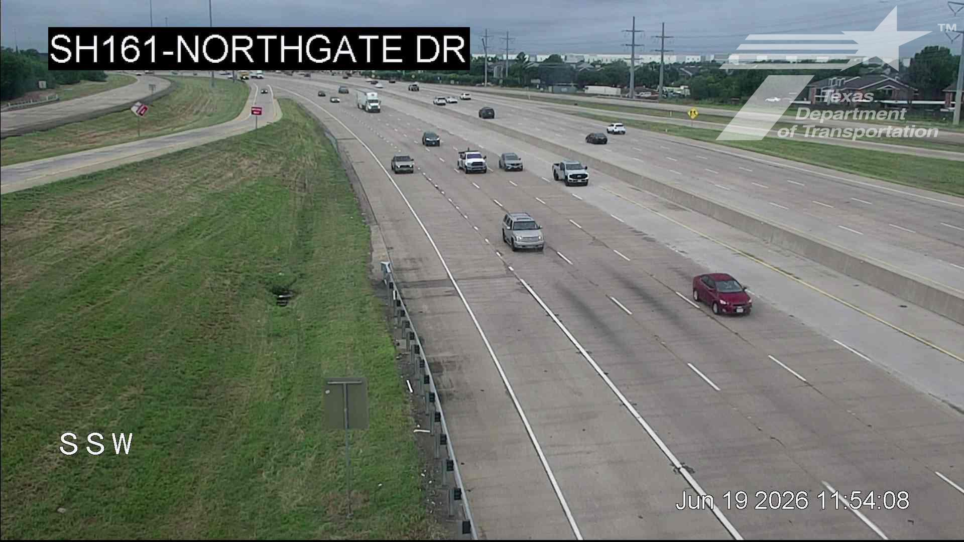 Live snapshot from SH161 @ Northgate Dr