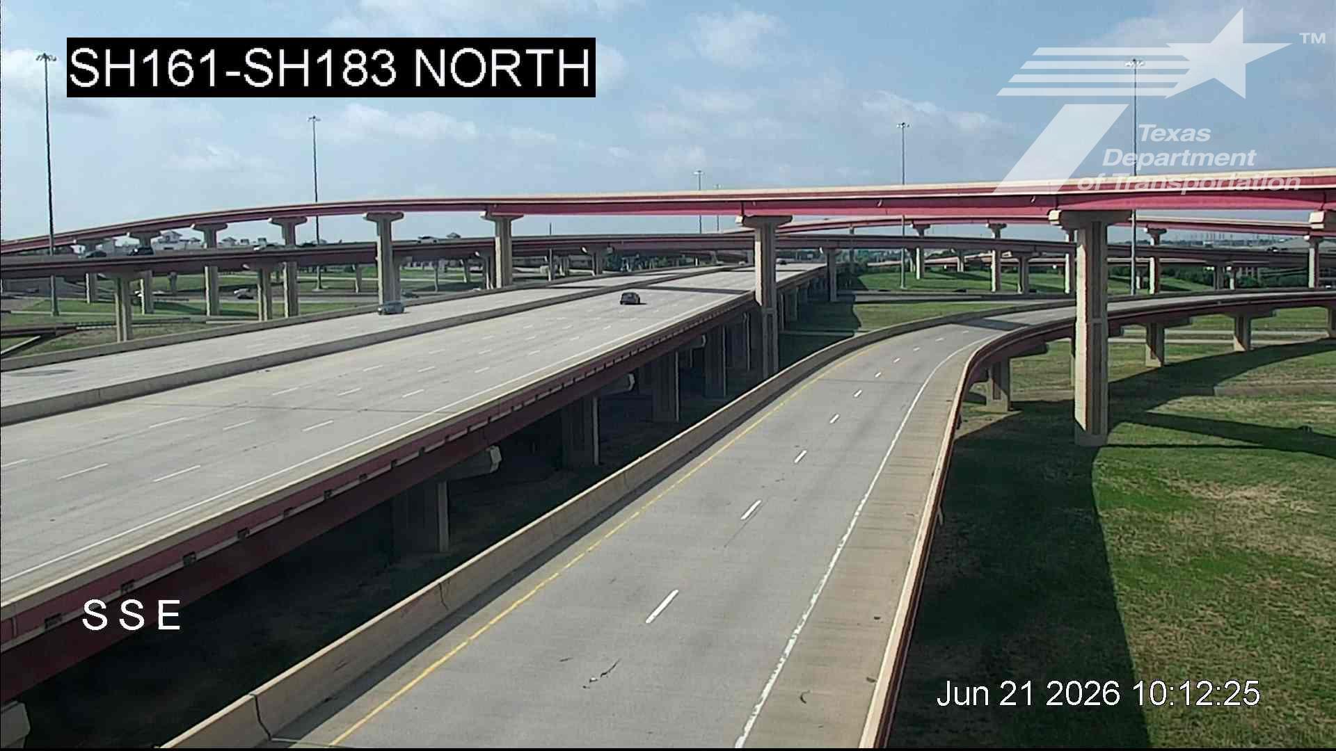 Live snapshot from SH161 @ SH183 North