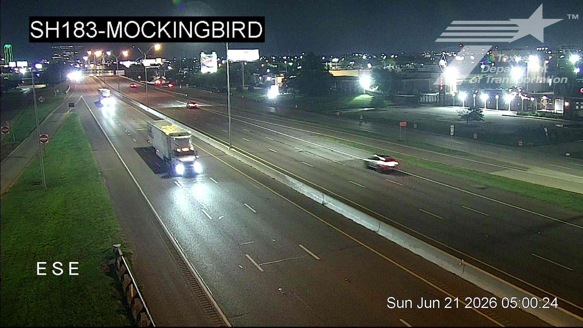 Live snapshot from SH183 @ Mockingbird