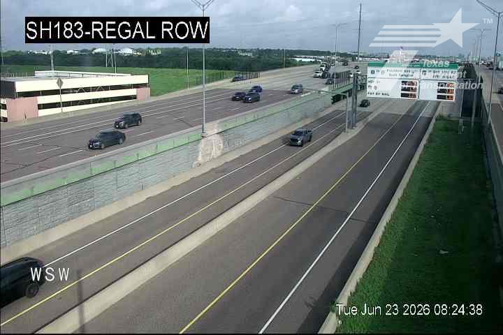 Live snapshot from SH183 @ Regal Row