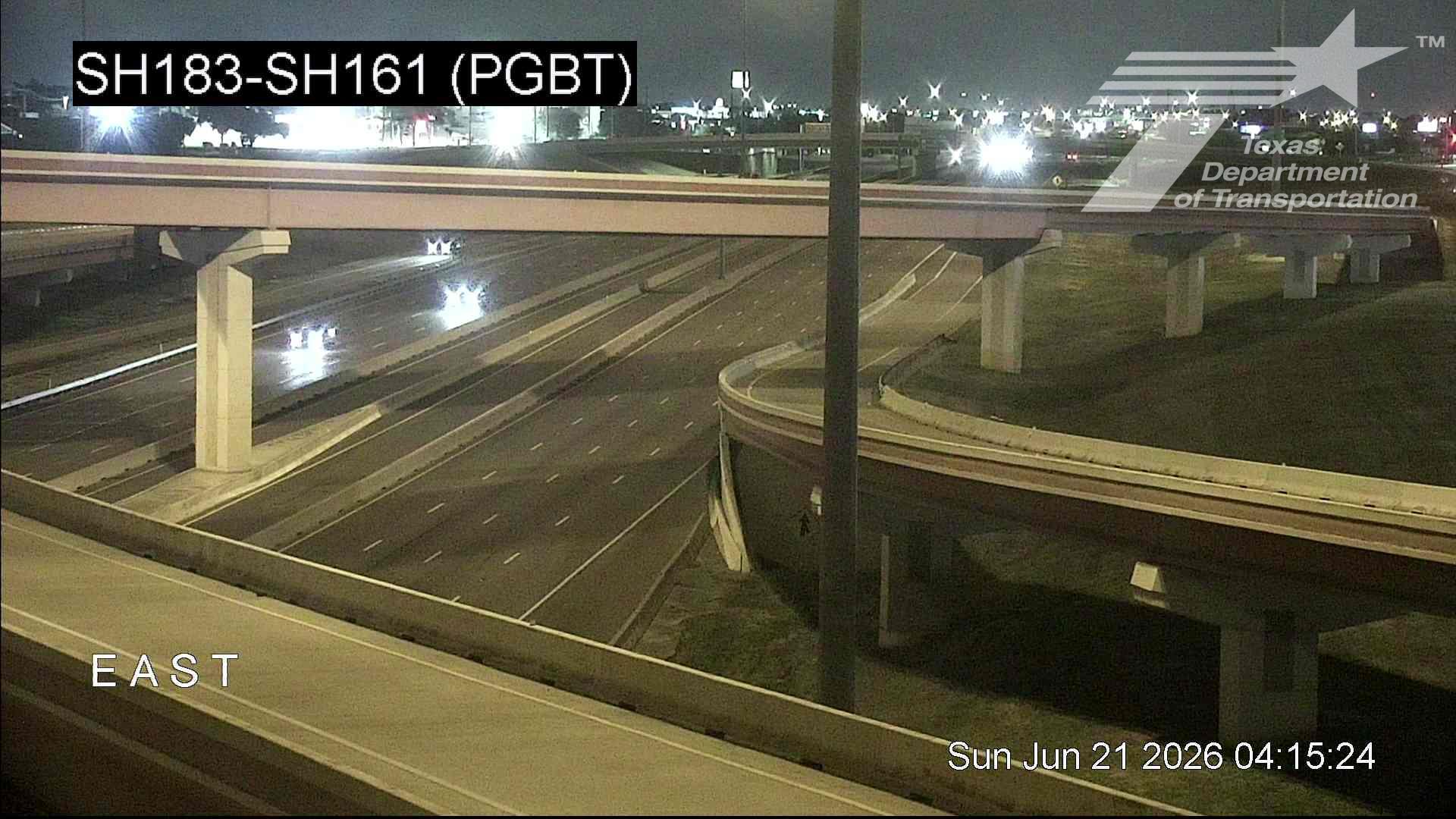 Live snapshot from SH183 @ SH161 (PGBT)