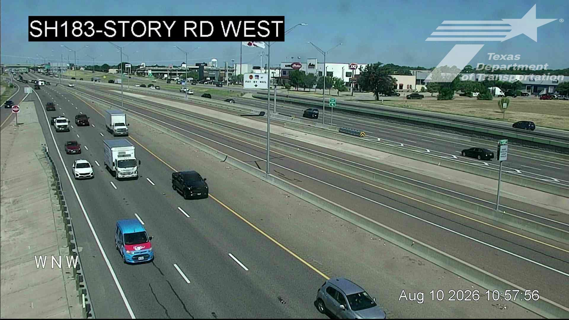 Live snapshot from SH183 @ Story Rd West