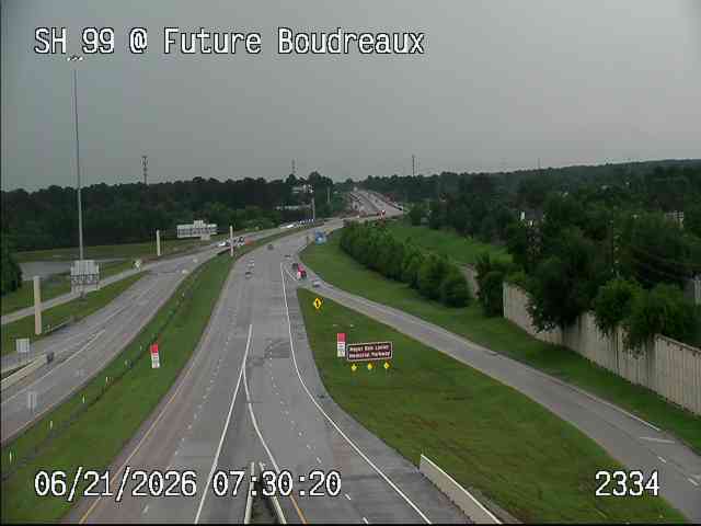 Live snapshot from SH99 @ Future Boudreaux