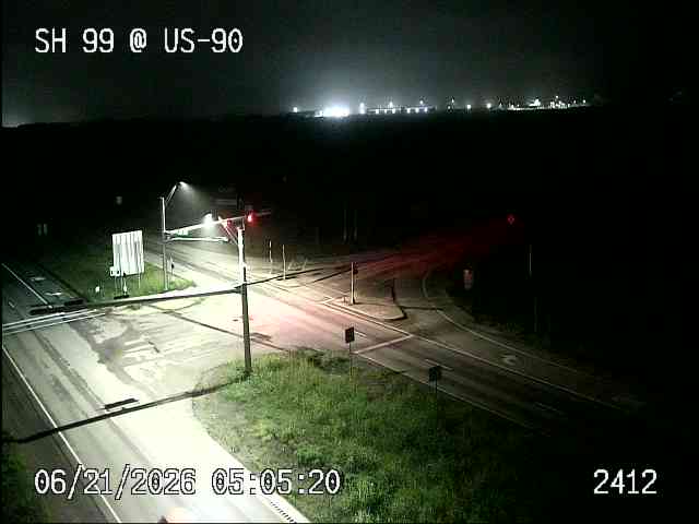 Live snapshot from SH99 @ US 90